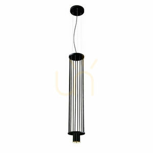 Pendant Light Antigo IHI Black 8-Light Steel G9 264 cm 9007 small 0