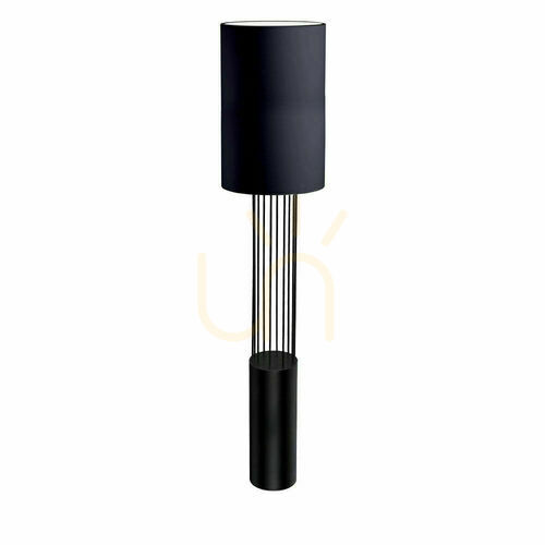 Check Floor Lamp Antigo IHI Black Steel E27 LED 189 cm 9008