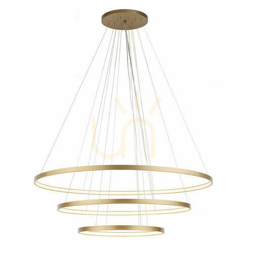 Check Pendant Light Antigo Agari Multi 3 Gold LED 117 cm 6-Light 4000K 5421