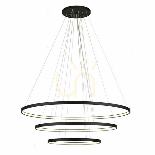 Check Pendant Light Antigo Agari Multi 3 Black LED 117 cm 5430