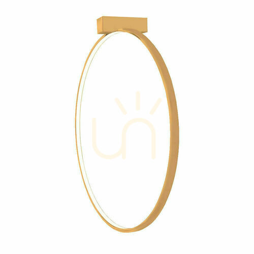 Check Wall Light Antigo Agaro Gold LED 87 cm 3000K 4314
