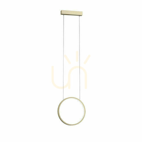 Check Pendant Light Antigo Agaro 27 Gold LED 3000K 5316