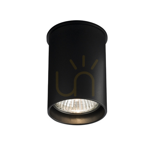 Check Ceiling Light Antigo Arida Black GU10 9 cm Aluminum Steel 1109