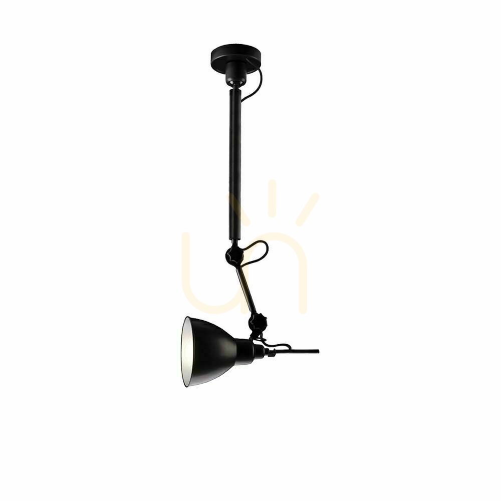 Pendelleuchte Antigo Daisen schwarz E27 Aluminium Stahl 93 cm 5623