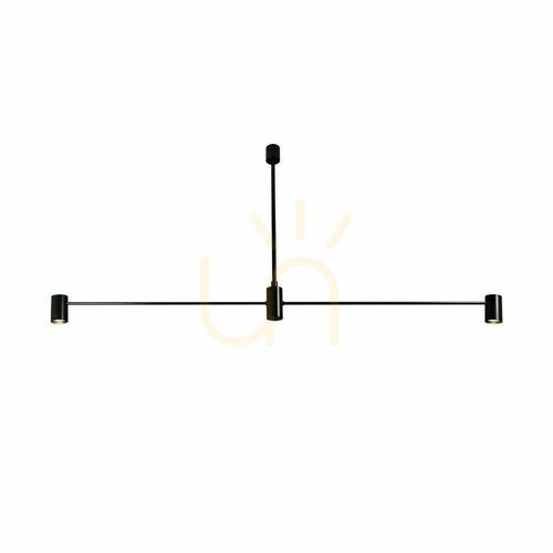 Check Pendant Light Antigo Dakata 2 Black LED MR11 128.5 cm 5634
