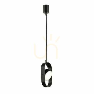 Pendant Light Antigo Furoku 1 Black LED 4000K 123 cm 8537 small 0