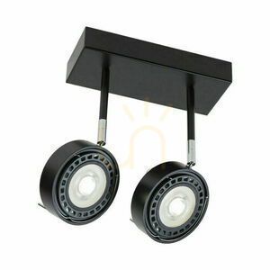 Spotlight Antigo Fussa 2 Black LED ES111 2219 small 0