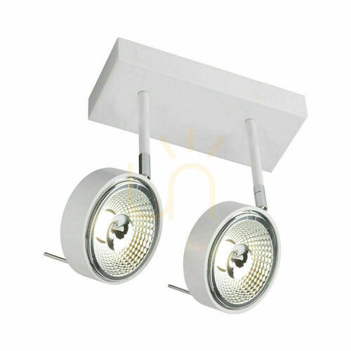 Check Spotlight Antigo Fussa 2 White LED ES111 7228