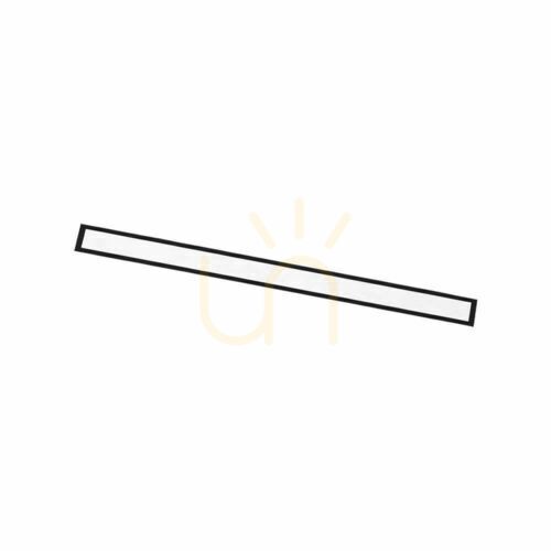 Check Recessed luminaire Antigo Hiate Line black LED 120 cm 3000K 2-light 1828