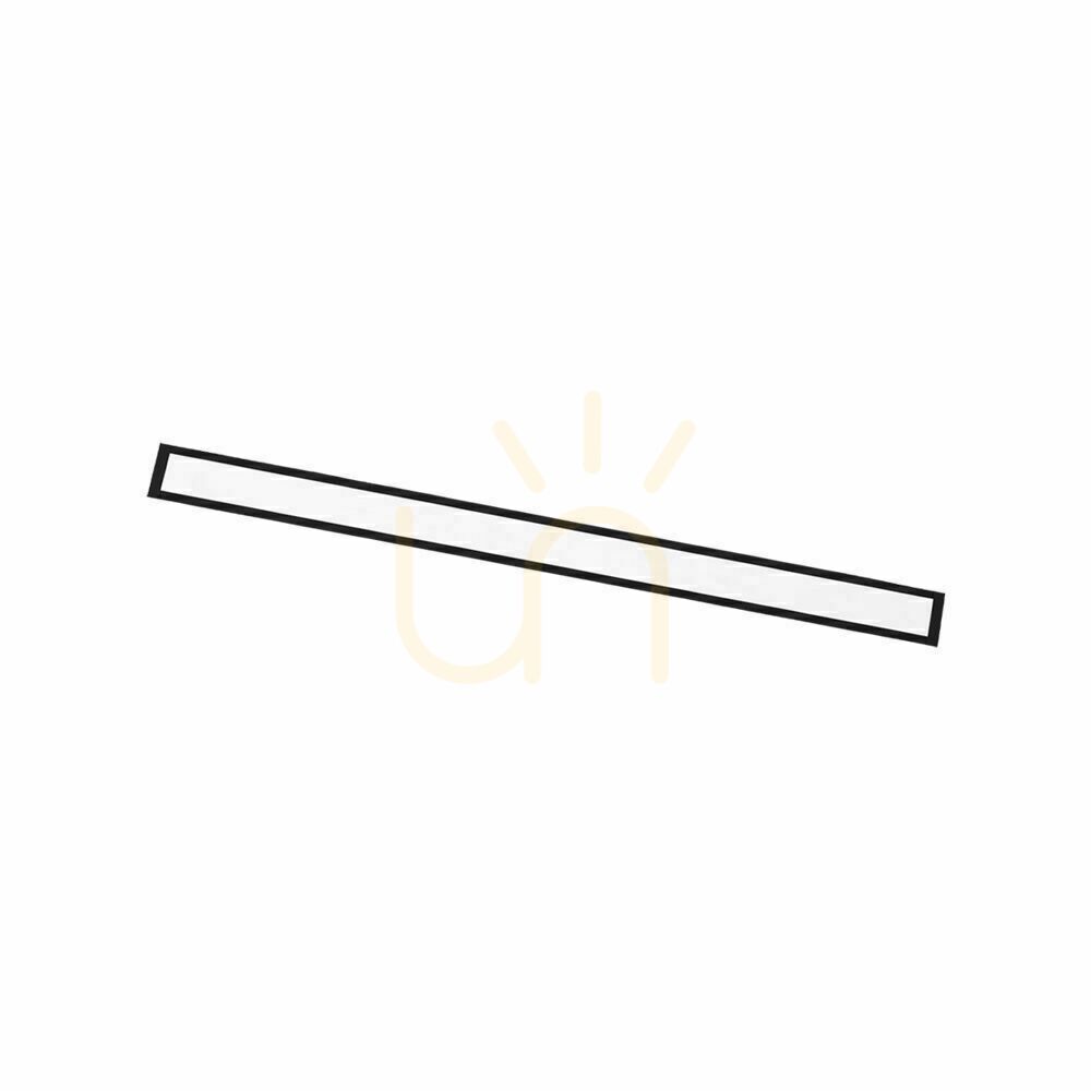 Recessed luminaire Antigo Hiate Line black 120 cm 4000K 1830