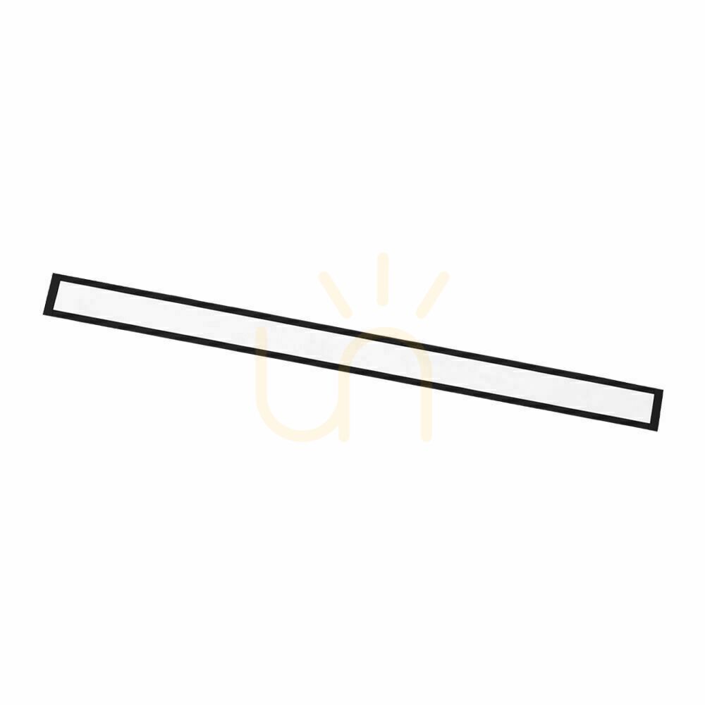 Recessed luminaire Antigo Hiate Line black LED 180 cm 3000K 1836