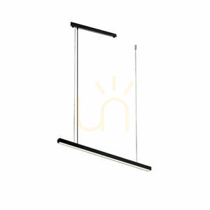 Pendant Light Antigo Hiate Line LED Black 90 cm 3000K 1844 small 0