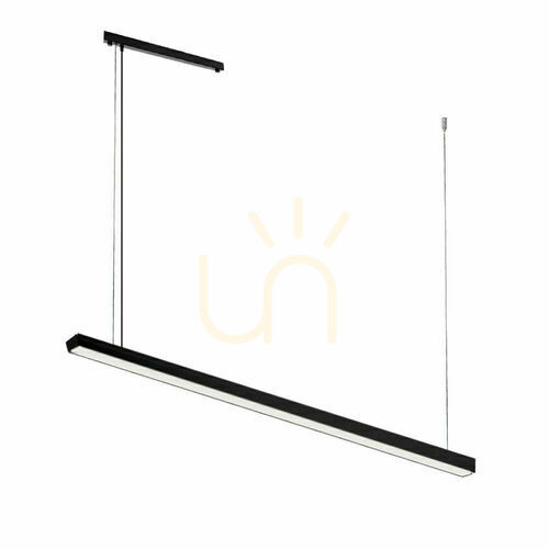 Check Pendant Light Antigo Hiate Line Black LED 150 cm 3000K 2-Light 1852