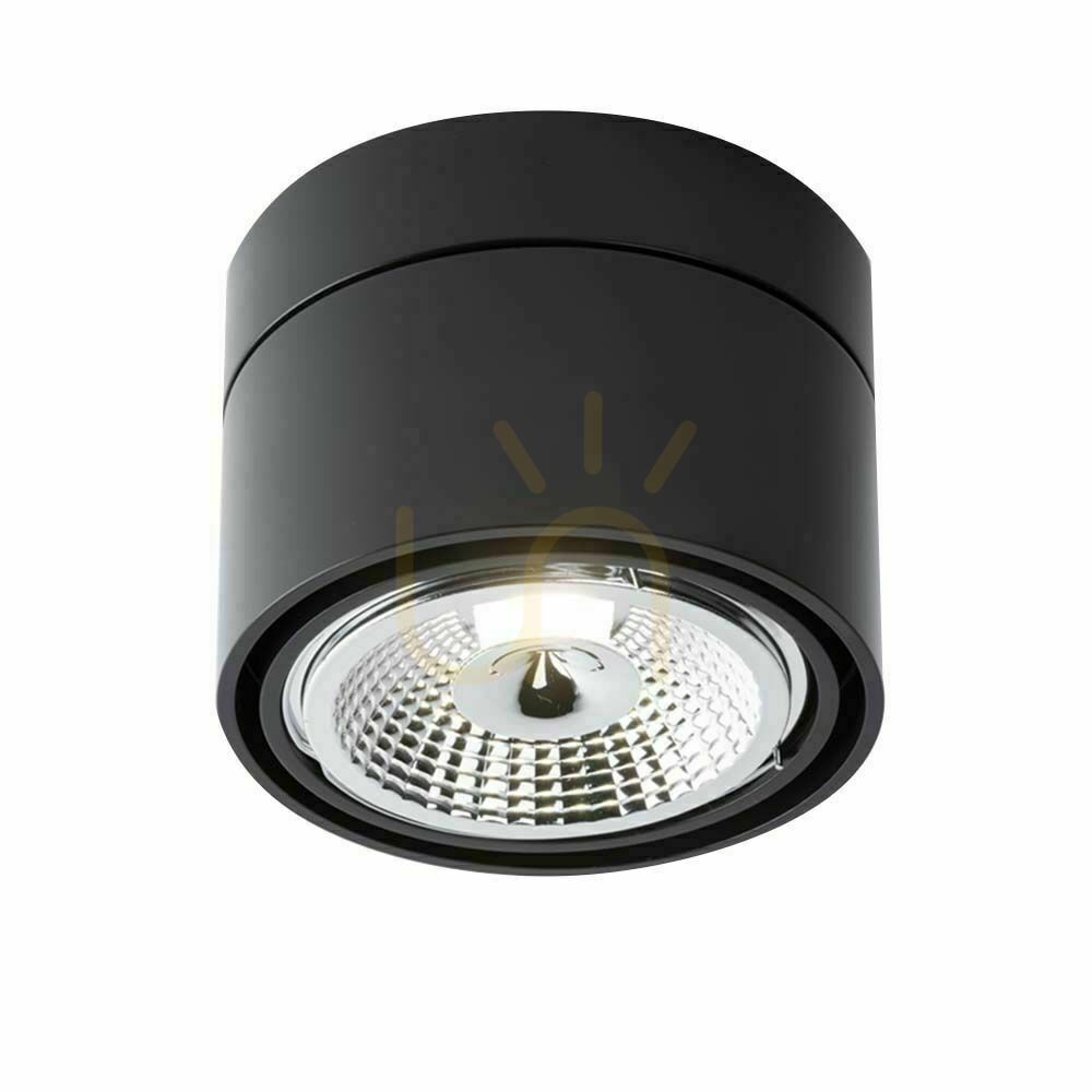 Ceiling Light Antigo Himi Black LED ES111 14 cm 1121