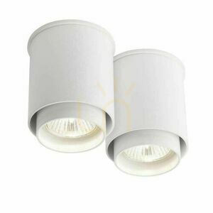 Ceiling Light Antigo Iga 2 White GU10 LED Aluminum 7015 small 0