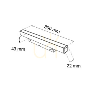 Spotlight Antigo Komatsu magnetic white 300 mm LED 4000K 6543 small 1
