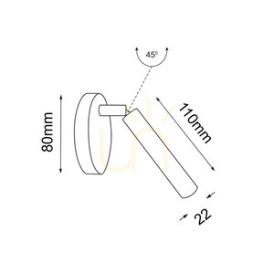 Wall Light Antigo Kosame K3 Gold G9 11 cm 4010 small 1