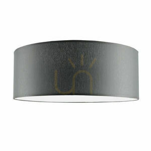 Ceiling Light Antigo Lamego 50 Grey Fabric Steel E27 LED 1086 small 0