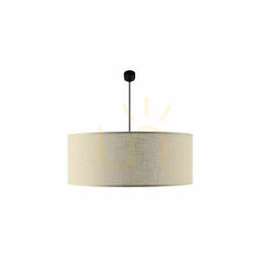 Pendant Light Antigo Lamego Beige Fabric Steel 50 cm 5187 small 0