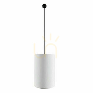 Pendant Light Antigo Lamego I Z White Fabric Steel 35 cm 5190 small 0