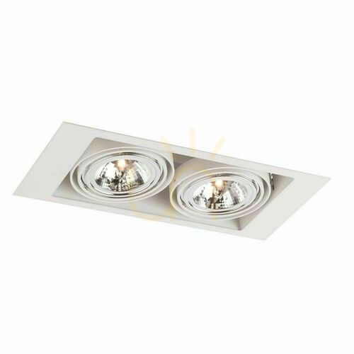 Check Recessed luminaire Antigo Muko 2 white LED ES111 7352