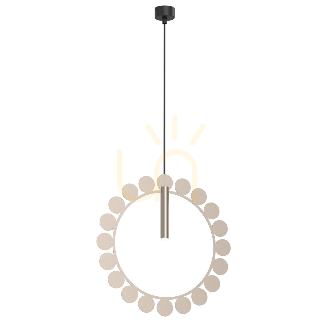 Pendant Light Antigo No. O Platinum Matte Steel 42 cm 5061