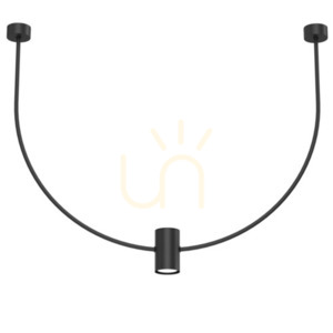 Pendant Light Antigo No. C Black Steel GU10 LED 76 cm 5087 0 Pendant Light Antigo No. C Black Steel GU10 LED 76 cm 5087 small 0