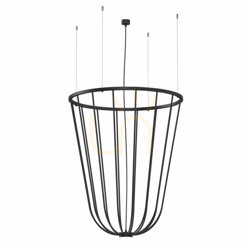 Pendant Light Antigo No. Moon A Z Black 60 cm Steel GX53 LED 5145