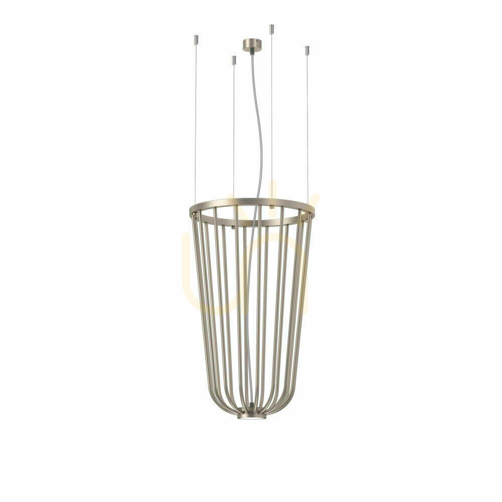 Pendant Light Antigo No. Moon I Platinum Matte Steel 40 cm 5146