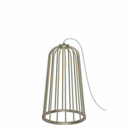 Check Floor Lamp Antigo No. Moon I Platinum Matte Steel LED GX53 65 cm