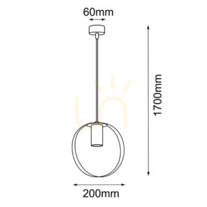 Pendant Light Antigo Ortiga Black Steel GU10 20 cm 5041 1 Pendant Light Antigo Ortiga Black Steel GU10 20 cm 5041 small 1