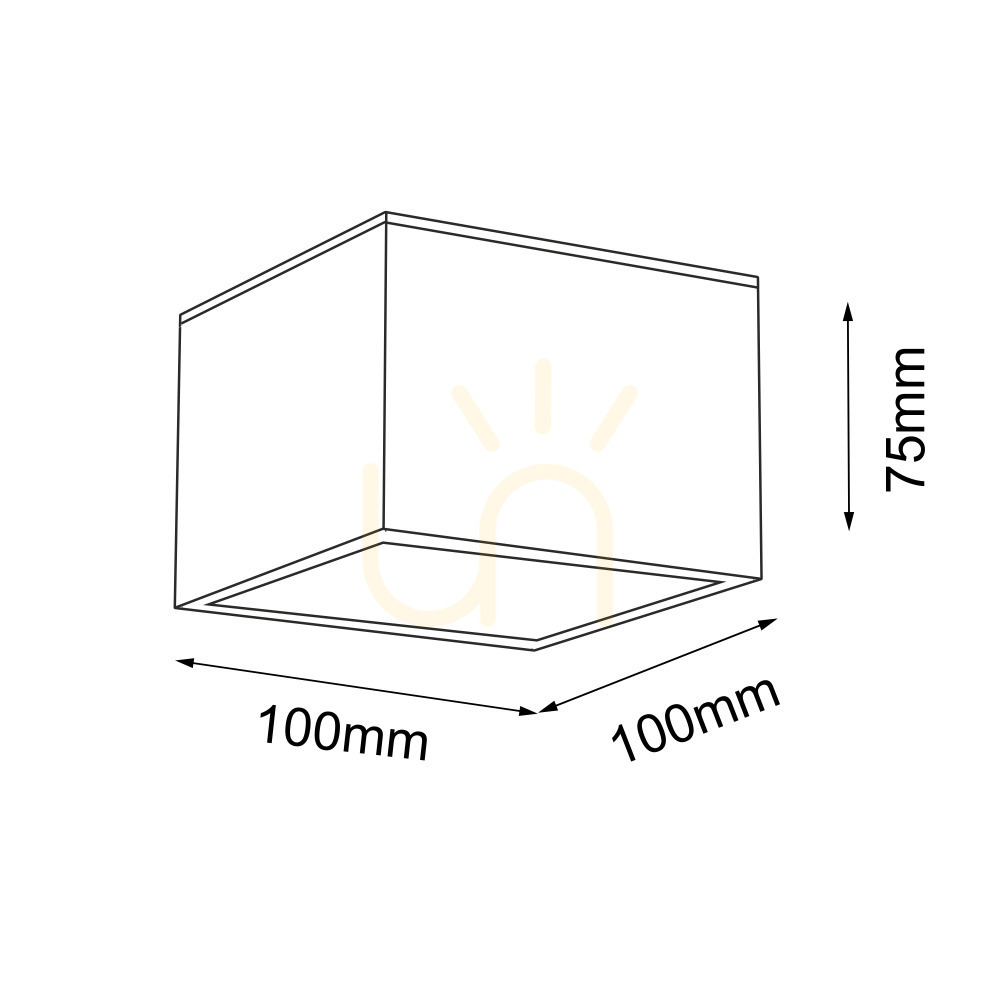 View Ceiling Light Antigo Suwa White GX53 10x10 cm 7721 Ceiling Light Antigo Suwa White GX53 10x10 cm 7721
