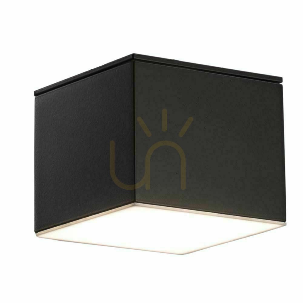 Ceiling Light Antigo Suwa Black GX53 LED 10x10 cm 8053