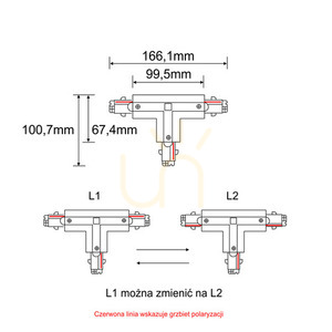 T Busbar Connector Left Antigo Szynoprzewód 3F Black 230V 8123 small 1