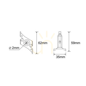 Track light rail Antigo Szynoprzewód 3F 5m white aluminum surface-mounted 230V 1 Track light rail Antigo Szynoprzewód 3F 5m white aluminum surface-mounted 230V small 1