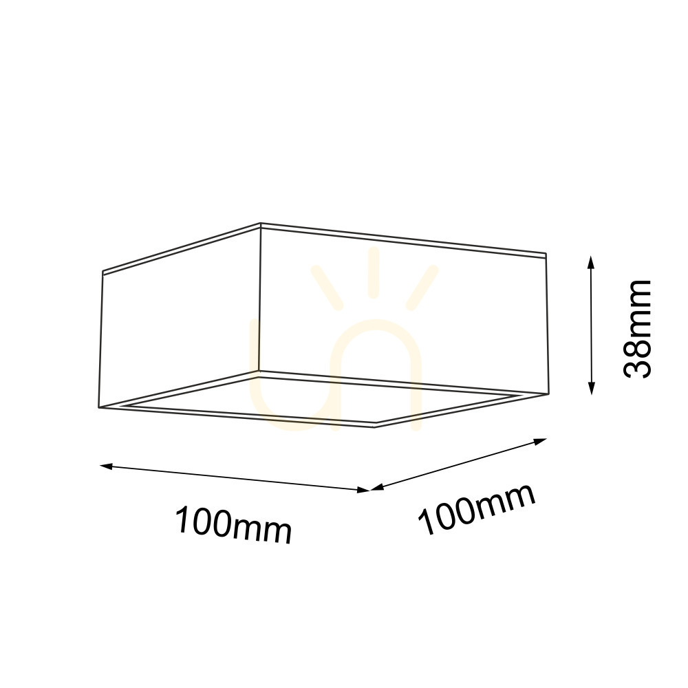 View Plafon Antigo Tottori 8577 czarny 10x10 cm IP44 LED 4000K Plafon Antigo Tottori 8577 czarny 10x10 cm IP44 LED 4000K