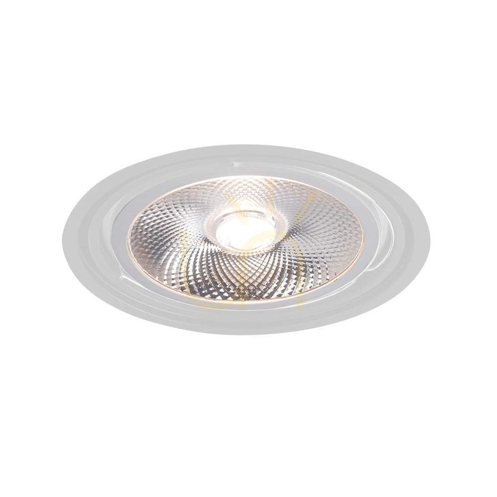 Recessed Lamp Antigo Wasabi 7384 White LED ES111 17.5x17.5 cm
