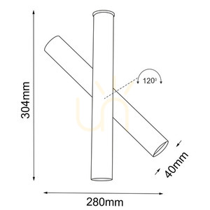 Spotlight Antigo Yabu R2 Black 1-Light MR11 LED 2243 small 1