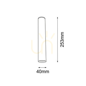 Ceiling Light Antigo Yabu 7136 White Aluminum MR11 25.3 cm small 1