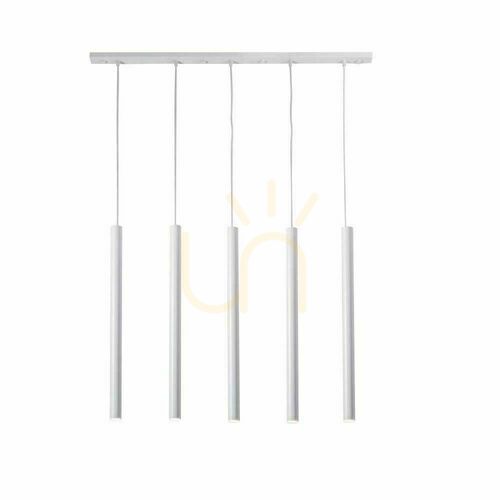Check Pendant Light Antigo Yabu 5 White Aluminum Steel 7575