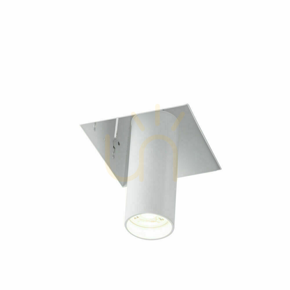 Recessed Light Antigo Yamato White Steel MR11 LED 9x9x17 cm 3037