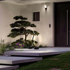 Outdoor Standing LED Light Antigo Abira Ring Ø87 cm Anthracite 3000K 9914 small 3