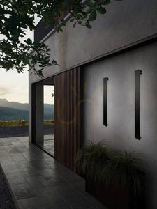 Outdoor Wall Lamp Antigo Hikone Anthracite 200 cm 3000K 2-Light 9927 small 2