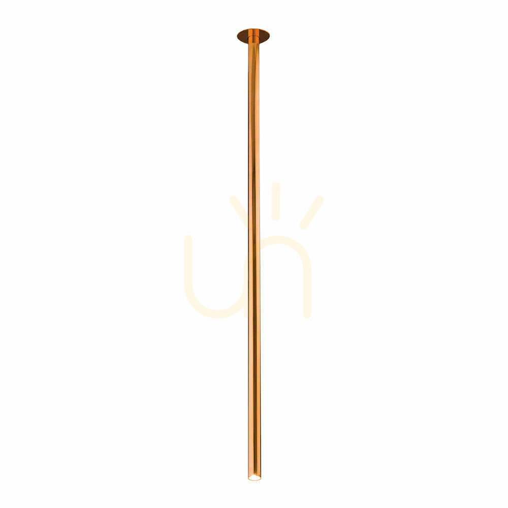 Recessed Lamp Antigo Alha T Polished Copper 130 cm 9126