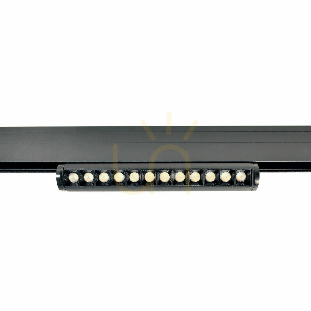 Magnetic Track Spotlight Antigo Komatsu Dot Move 2 Black 12W 4000K 230mm