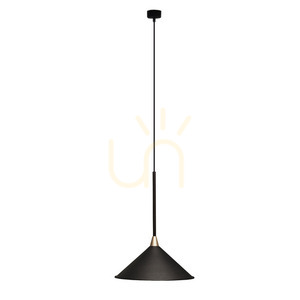 Pendant Light Antigo Merto 5065 Black Steel 30 cm E27 small 0