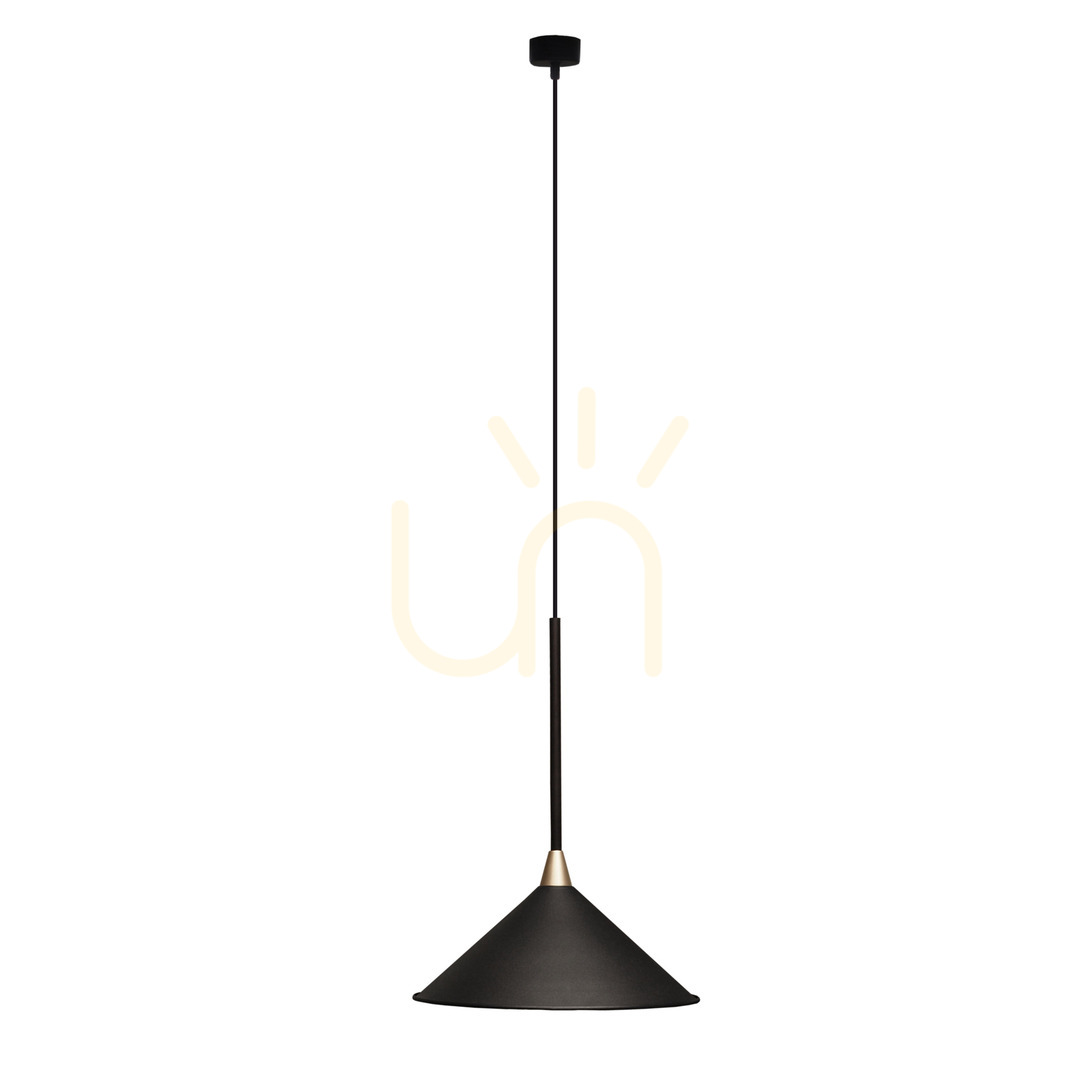 Pendant Light Antigo Merto 5065 Black Steel 30 cm E27