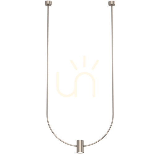 Check Pendant Light Antigo No. C 5081 Platinum Matte Steel 58 cm GU10 LED