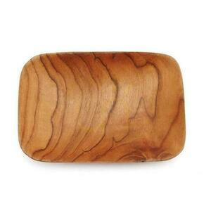 Teak Root Side Dish BAZAR BIZAR Natural Teak Wood Rectangular 5 Teak Root Side Dish BAZAR BIZAR Natural Teak Wood Rectangular small 5