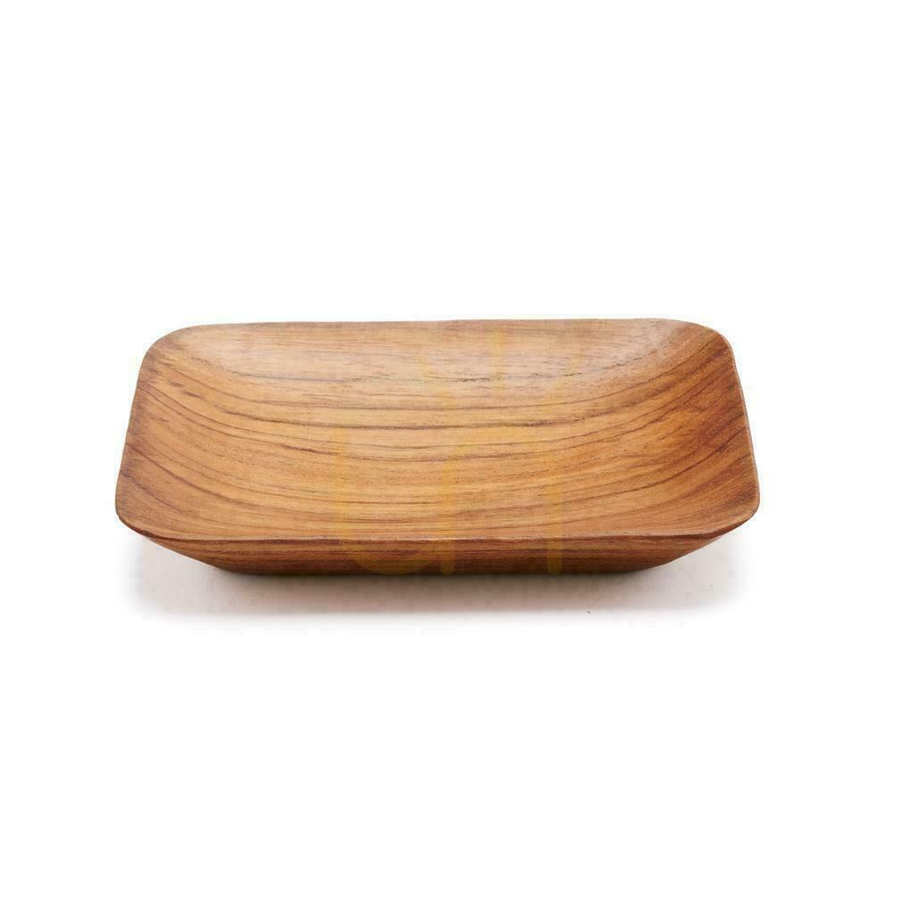 View Teak Root Side Dish BAZAR BIZAR Natural Teak Wood Rectangular Teak Root Side Dish BAZAR BIZAR Natural Teak Wood Rectangular